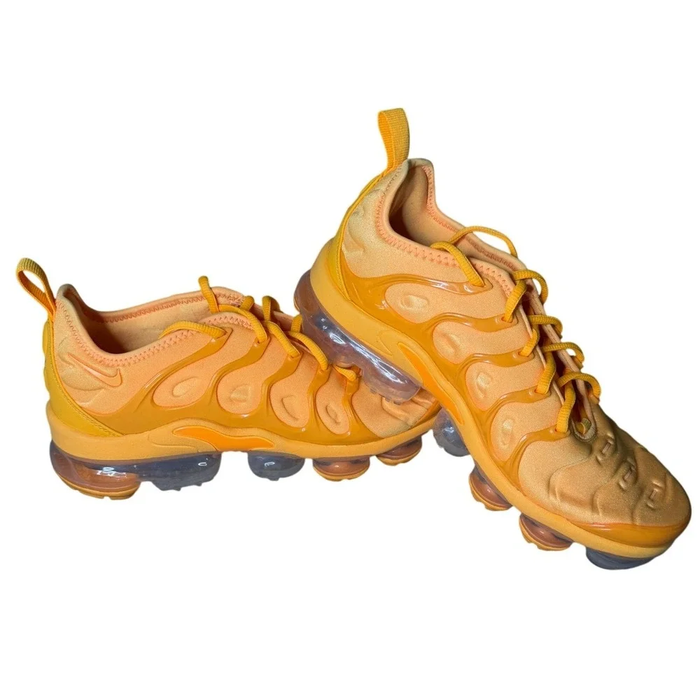 Nike Air VaporMax Plus University Gold Laser Orange CW7011-800 Womens 8